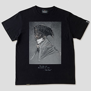 Bloodborne × TORCH TORCH/ Tシャツコレクション： 宇宙は空にある ブラック L