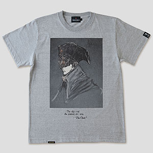Bloodborne × TORCH TORCH/ Tシャツコレクション： 宇宙は空にある ヘザーグレー S