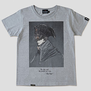 Bloodborne × TORCH TORCH/ Tシャツコレクション： 宇宙は空にある ヘザーグレー レディースM