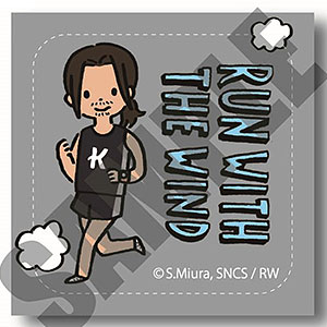 風が強く吹いている レザーバッジ PlayP-J 平田彰宏