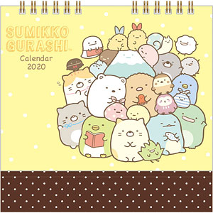 CD34201 すみっコぐらし 卓上カレンダー