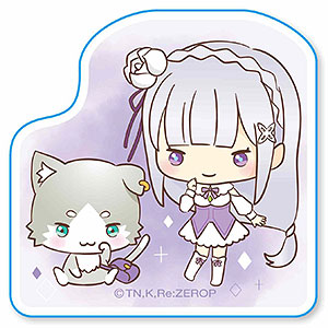 シール Re：ゼロから始めるサンリオ生活 エミリア＆パックA