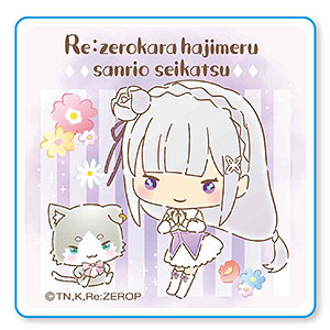 シール Re：ゼロから始めるサンリオ生活 エミリア＆パックB