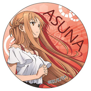 ソードアート・オンライン アスナ 缶バッジ グリッター ソードアート・オンライン アリシゼーション グリッター缶バッジ