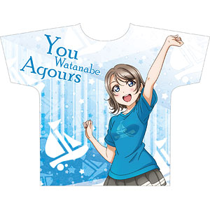 ラブライブ！サンシャイン！！ フルグラフィックTシャツ 黒澤ルビィ アイコンTシャツver[コンテンツシード]《在庫切れ》