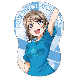 ラブライブ！サンシャイン！！ ダイカットクッション 渡辺曜 アイコンTシャツver