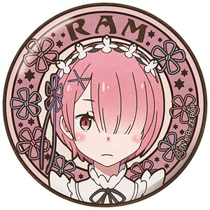 Re：ゼロから始める異世界生活 アールヌーボーシリーズ 缶バッジ ラム