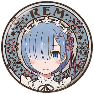 Re：ゼロから始める異世界生活 アールヌーボーシリーズ 缶バッジ レムA