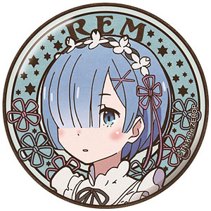 Re：ゼロから始める異世界生活 アールヌーボーシリーズ 缶バッジ レムB