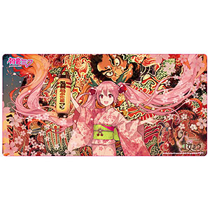 弘前　ねぷたまつり×桜ミク プレイマット 初音ミク　未開封 弘前ねぷたまつり」×「桜ミク」 プレイマット ill.by 木屋町