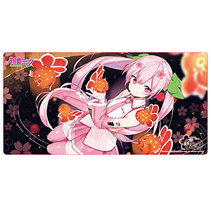 弘前ねぷたまつり」×「桜ミク」 プレイマット ill.by iXima[キャラアニ