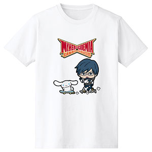 僕のヒーローアカデミア × サンリオキャラクターズ 飯田天哉 × シナモロール Tシャツ レディース S
