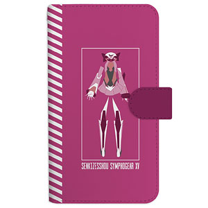 戦姫絶唱シンフォギアXV 暁切歌 手帳型スマホケース Lサイズ[アルマ