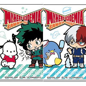 アクリルマグネット 僕のヒーローアカデミア×サンリオキャラクターズ 10個入りBOX