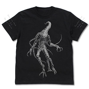 ミスカトニック大学購買部 ナイアルラトホテップTシャツ 末弥純Ver/BLACK-S