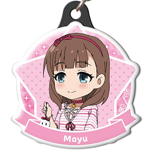 アイドルマスター シンデレラガールズ劇場 ぷくっとキーホルダー Ver.3 デザイン01(佐久間まゆ)
