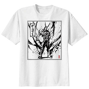 僕のヒーローアカデミア 水墨画Tシャツ メンズ・オールマイト