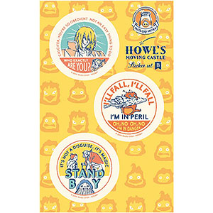 ハウルの動く城 ステッカー A[ムービック]《在庫切れ》