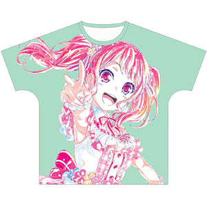 BanG Dream！ ガールズバンドパーティ！ 丸山彩 Ani-Art フルグラフィックTシャツ vol.2 ユニセックス L