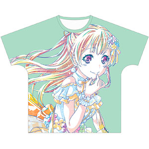 BanG Dream！ ガールズバンドパーティ！ 白鷺千聖 Ani-Art フルグラフィックTシャツ vol.2 ユニセックス L