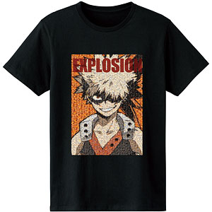 僕のヒーローアカデミア 爆豪勝己 モザイクアートTシャツ メンズ(サイズ/S)
