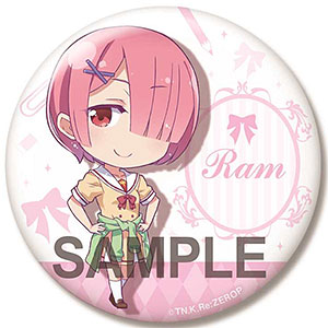 Re：ゼロから始める異世界生活 ビッグ缶バッジ ラム 制服ver.