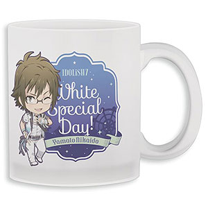 ねんどろいどぷらす アイドリッシュセブン グラスマグカップ 二階堂大和 White Special Day！ Ver.