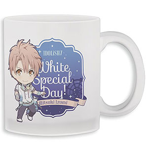 ねんどろいどぷらす アイドリッシュセブン グラスマグカップ 和泉三月 White Special Day！ Ver.