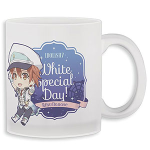 ねんどろいどぷらす アイドリッシュセブン グラスマグカップ 七瀬陸 White Special Day！ Ver.