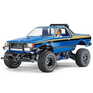 1/10電動RCカー スバル ブラット ブルーバージョン