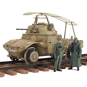 ミリタリーコレクション 1/35 ドイツ鉄道装甲車 P204(f) プラモデル