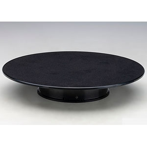 ロータリー ディスプレイ スタンド ラージ 直径31cm (ブラック)