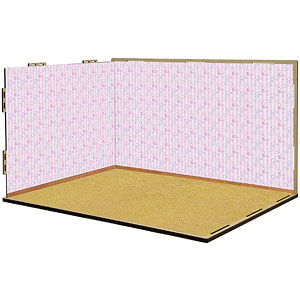 ジオラマルームMセット004「洋室-A04」(シール貼付け済)