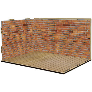 ジオラマルームMセット007「洋室-A07」(シール貼付け済)