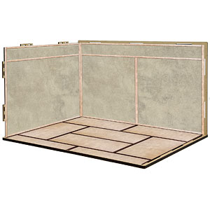 ジオラマルームMセット016「和室-A03」(シール貼付け済)