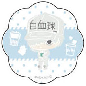 はたらく細胞 DAILY LIFE Design produced by Sanrio アクリルバッジ2 白血球(好中球)