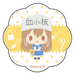 はたらく細胞 DAILY LIFE Design produced by Sanrio アクリルバッジ2 血小板
