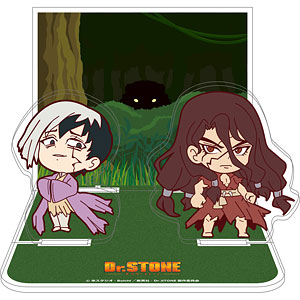 Dr.STONE アクリルジオラマスタンド 01 千空＆大樹[カナリア]《在庫切れ》