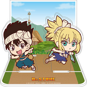 Dr.STONE アクリルジオラマスタンド 01 千空＆大樹[カナリア]《在庫切れ》
