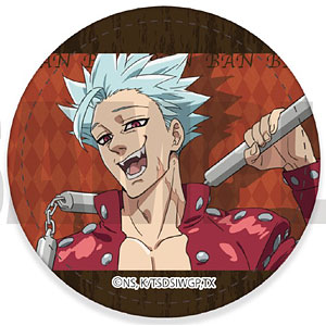 七つの大罪 神々の逆鱗 レザーバッジ E バン