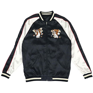 グレムリン ギズモ スカジャン BK/WHT L