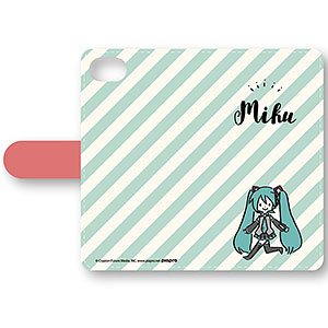 初音ミク 手帳型スマホケース(iPhone6/6s/7/8) PlayP-ミクC