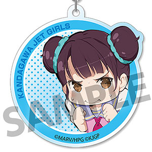 Amazon.co.jp: 神田川JET GIRLS アクリルキーホルダー 波黄凛