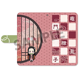 鬼滅の刃 手帳型スマートフォンケース 竈門禰豆子 Mサイズ