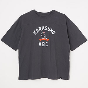 【特典】ハイキュー！！ スクールTシャツ KARASUNO BLK Unisex L