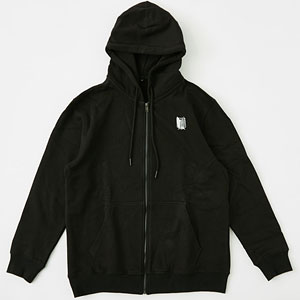 進撃の巨人 Key Zip Hoodie Blk Unisex M R4g 在庫切れ