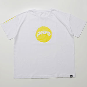 ラブライブ！サンシャイン！！ Aqours Sunshine Logo TEE HANAMARU YEL Unisex L