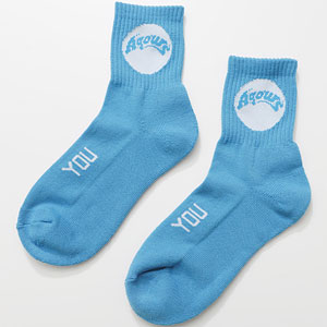 ラブライブ！サンシャイン！！ Aqours メンバーソックス BLU Unisex FREE