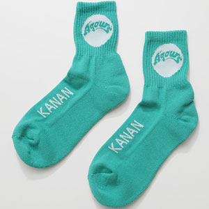 ラブライブ！サンシャイン！！ Aqours メンバーソックス GRN Unisex FREE