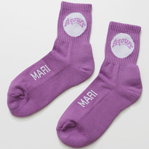 ラブライブ！サンシャイン！！ Aqours メンバーソックス PUR Unisex FREE